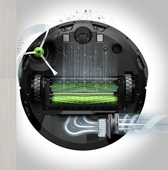 Roomba suction visualization