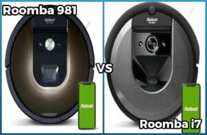 Roomba 981, i7 and i7 Plus models compared
