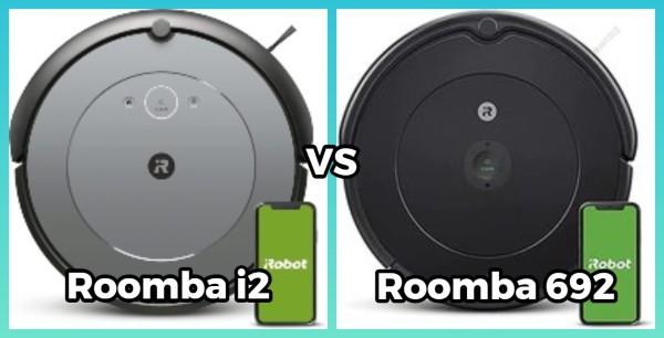 Roomba i2 and 692 models comparison